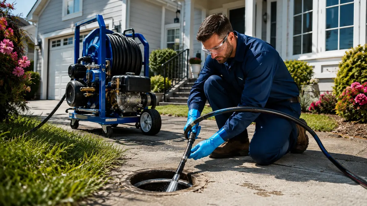 Residential Hydro Jet Drain Cleaning in Santa Clara